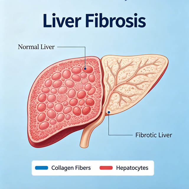 小鼠肝纤维化模型
